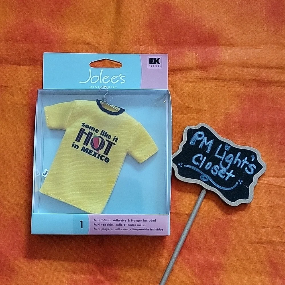 EK Success Mini T-Shirt Mexico Yellow New Jolee's New